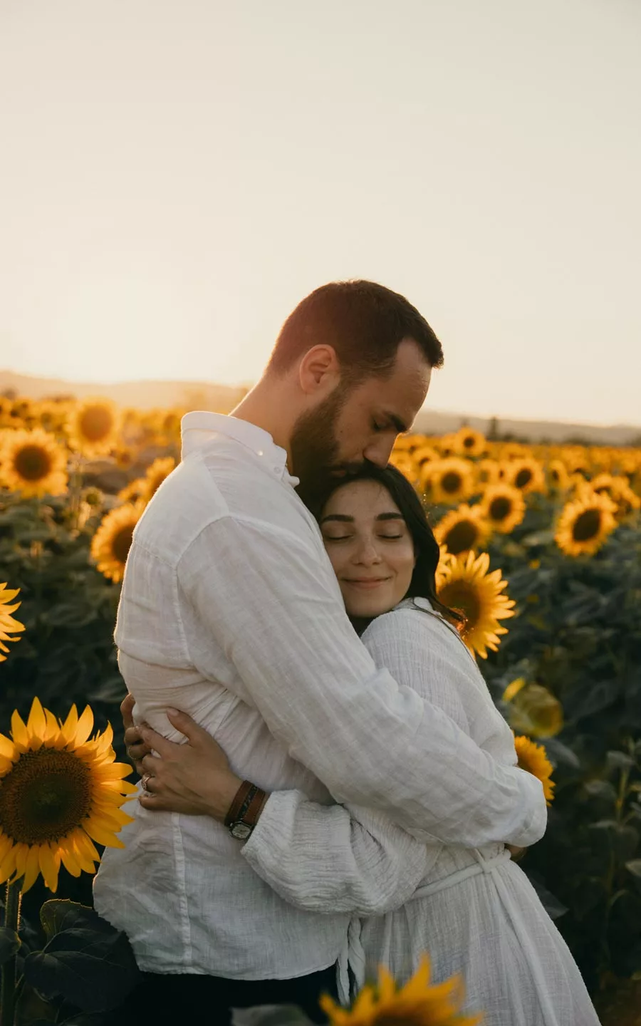 portfolio photographe famille lyon champs de tournesol